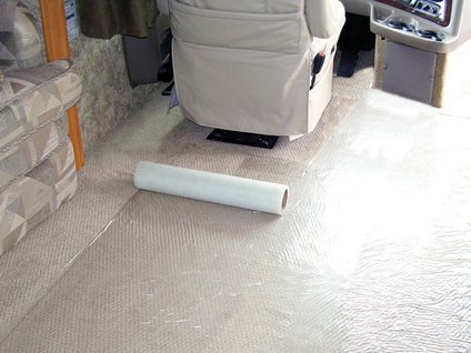 RV carpet protection