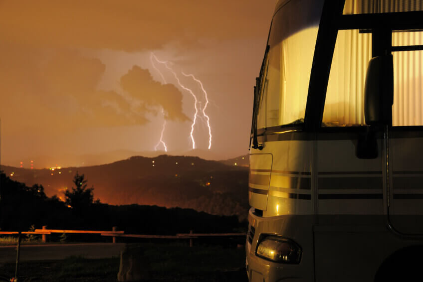 RVing in inclement weather