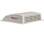 Maxxair 00-03801 MaxxFan Mini Plus White RV Roof Vent with 12V Fan & LED Light
