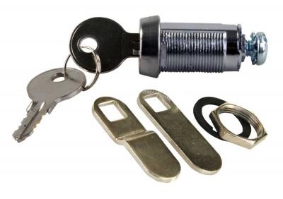 JR Products 00175 Deluxe 1-1/8" Keyed Compartment Lock for RV Baggage Doors, J236 Key