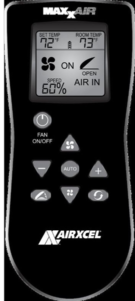 Maxxair 00A01150K Remote Control for Intake/Exhaust MaxxFan Roof Vents