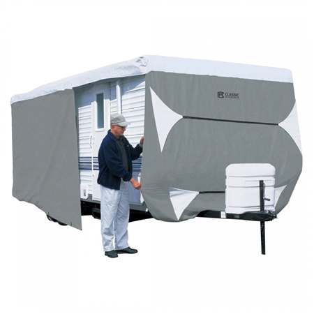 Classic Accessories 73163 PolyPRO 3 Travel Trailer Cover-Model 1 - Up To 20'