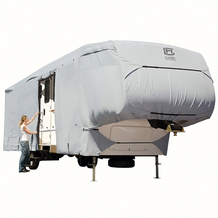 Classic Accessories 80-318-171001-RT Overdrive PermaPro Deluxe Cover for 29' to 33' 5th Wheel Trailers
