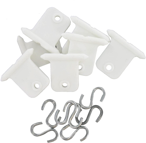 Valterra A77045 RV Awning Hangers - White - Set of 7