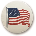 ADCO 1781 Size A Spare Tire Cover - US Flag - 34"