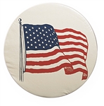 ADCO 1784 Size E Spare Tire Cover - US Flag - 29-3/4"
