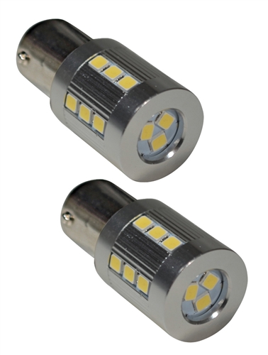 Valterra DG72624VP Multi-Purpose LED Light Bulbs 1004/1157, Daylight White - 2 Pack