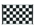 Camco 42884 Reversible RV Outdoor Mat - Black & White Checkered  - 9' x 6'