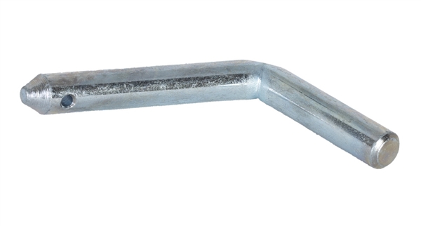 JR Products 01124 1/2" Hitch Pin, Class 1 and 2, 2-3/8" Usable Length, Chromatic Plated Steel