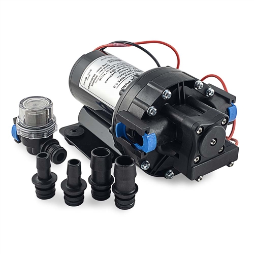 Albin Pump Marine 02-02-008 WPS500 Series 12V Water Pressure Pump - 5.3 GPM