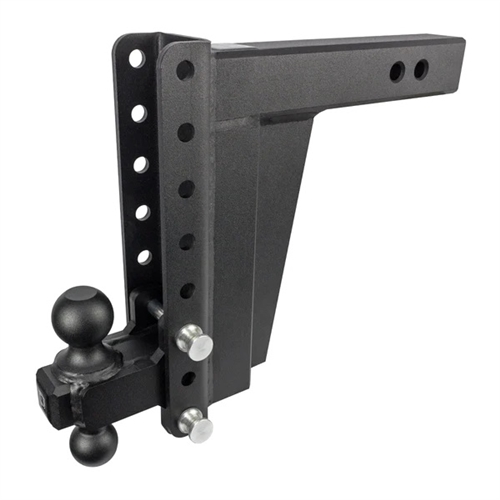 Bulletproof Hitches ED2510 Adjustable 2-Ball Mount For 2.5" Receiver, 10" Drop/Rise, 36,000 Lbs