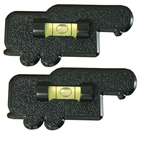 Prime Products 28-0113 5th Wheel Bubble Level - Black - 2 Pack