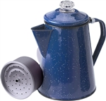 GSI Outdoors 15154 Camping Percolator Coffee Maker - 8 Cup, Blue