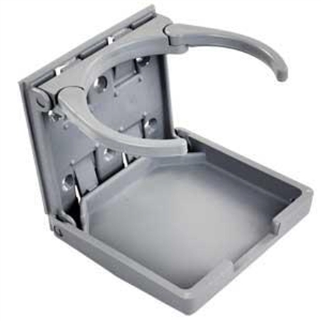 JR Products 45622 RV Adjustable Cup Holder - Gray