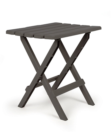 Camco Large Folding Side Table - Charcoal