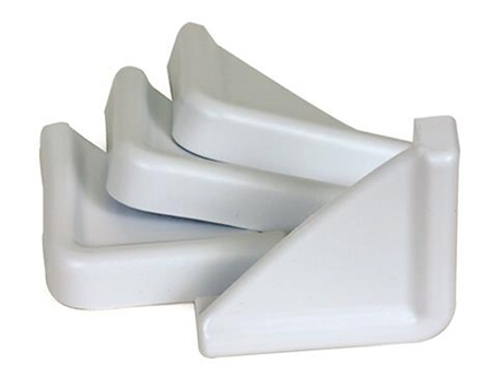 Camco 4Pk RV Slide-Out Guards White