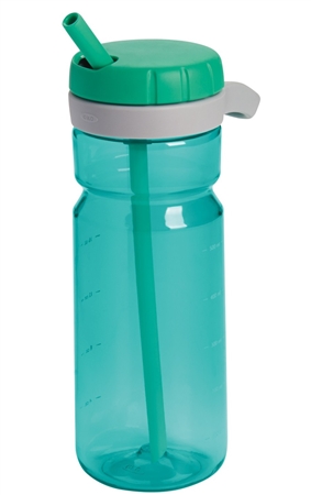 OXO 9101500 Strive 24 oz. Travel Propel Water Bottle - Emerald Green