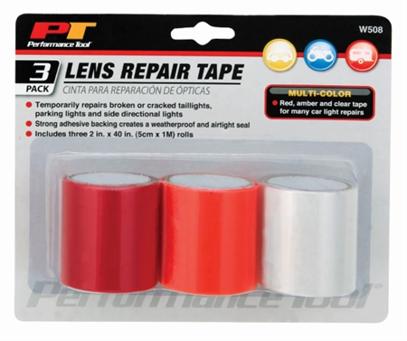 Performance Tool W508 Lens Repair Tape - 3 Pack