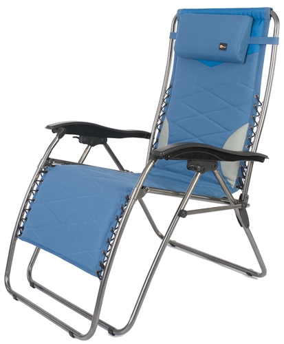 Faulkner 52296 Catalina Style Blue RV Recliner Chair