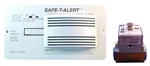 Safe-T-Alert 70-742-P-R-WT-KIT Dual CO/LP RV Gas Alarm with Solenoid Shutoff Valve - White