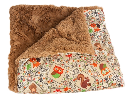 Camp Casual CC-005CCT The Throw Picnic Blanket 50" x 60" - Cozy Critters