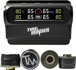 TireMinder TPMSTRL4 Trailer TPMS - Solar Powered - 4 Tire Kit