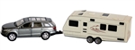 Prime Products 27-0026 SUV And Trailer Die-Cast Collectible