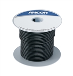 Ancor Marine Grade Tinned Copper Battery Cable, 8 AWG, 25 Ft, Black       