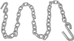 Attwood Trailer Safety Chain, 51" Length, 3500 Lbs           