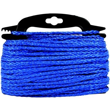 Attwood 11721-2 Hollow Braided Utility Line, 100 Ft, Blue