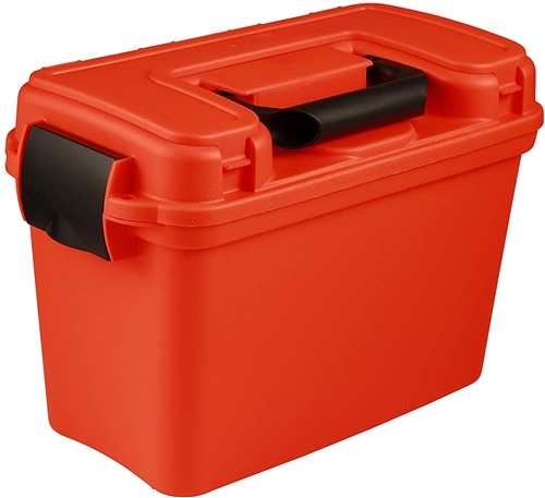 Attwood Waterproof Boater's Dry Storage Box, Bright Orange