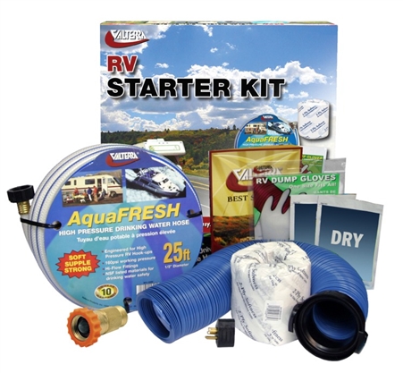 Valterra Standard RV Starter Kit W/Water Regulator