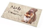 Stephan Roberts CAMP-15218-10 Nutz About Camping Door Mat - 18 x 30