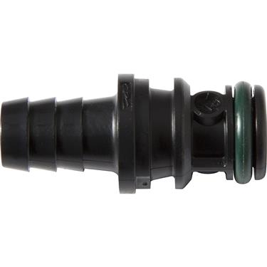 Attwood 8838HM6 Boat Fuel Line Sprayless Connector, 5/16 To 3/8 Male Hose, Black