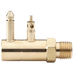Atwood Boat Fuel Line Connector For Johnson/Evinrude/OMC Engines, 1/4" Male NPT