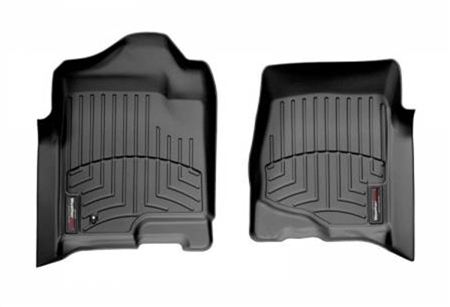 Black Floor Liner Front - 2007 to 2013 Chevy/GMC/Cadillac