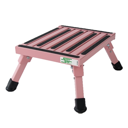 Safety Step S-07C-P Small Folding Step Stool - Pink