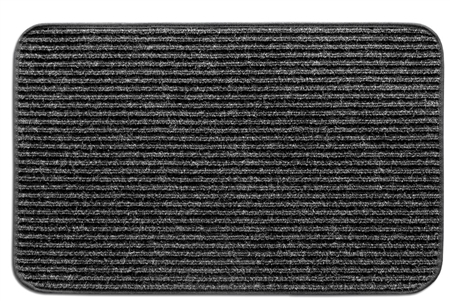 2-0450 RV Ruggids Door Mat - Black Granite
