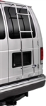 Surco 103HF Rear Door Ladder With Hooks For Ford Vans