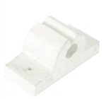 WhiteCap Industries Rubber Rod Tool Holder, 3/8", White