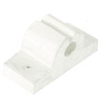 WhiteCap Industries Rubber Rod Tool Holder, 1", White