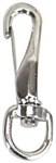 WhiteCap Industries Rotating Eye Snap Hook, 1/4" Hook, 3/8" Ring Diameter, 1-7/8" Length