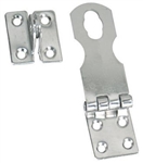 WhiteCap Industries Swivel Safety Lock Hasp, 3" x 1-1/4"
