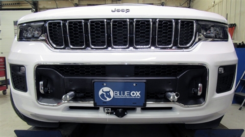 Blue Ox BX1147 Baseplate For 2021-2023 Jeep Grand Cherokee L Overland (Includes ACC & Shutters)