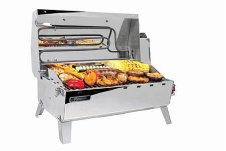 Camco 57252 Olympian Hybrid Grill - Gas or Electric