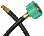 JR Products 1/4" OEM Pigtail QCC1- 12"