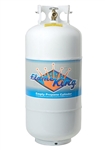 Flame King YSN401 40 Lbs. RV Propane Cylinder with Type 1 Overflow Protection Device Valve