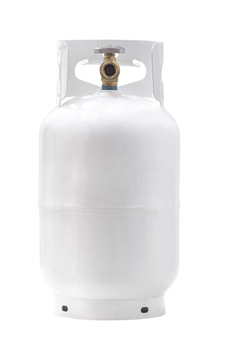 King Flame YSN10LB 10 lbs. RV Propane Tank - with Type 1 Overflow Protection Valve