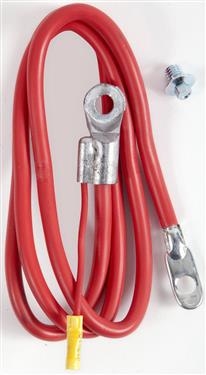 East Penn 00303 Side Post Battery Cable, Red Positive, 35"