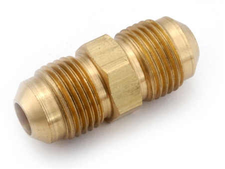 Brass flare union 3/8